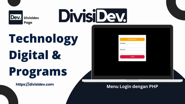 Cara Membuat Menu Login dengan PHP yang Sederhana dan Aman